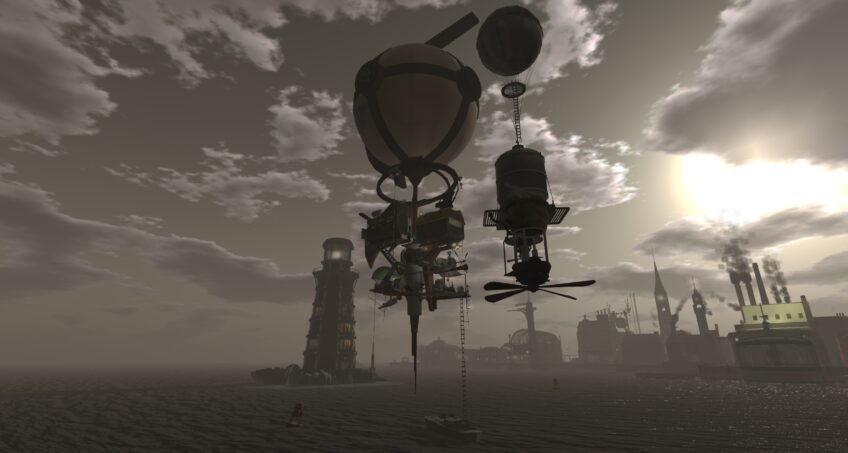 The Angels Land At – The City State of New Babbage